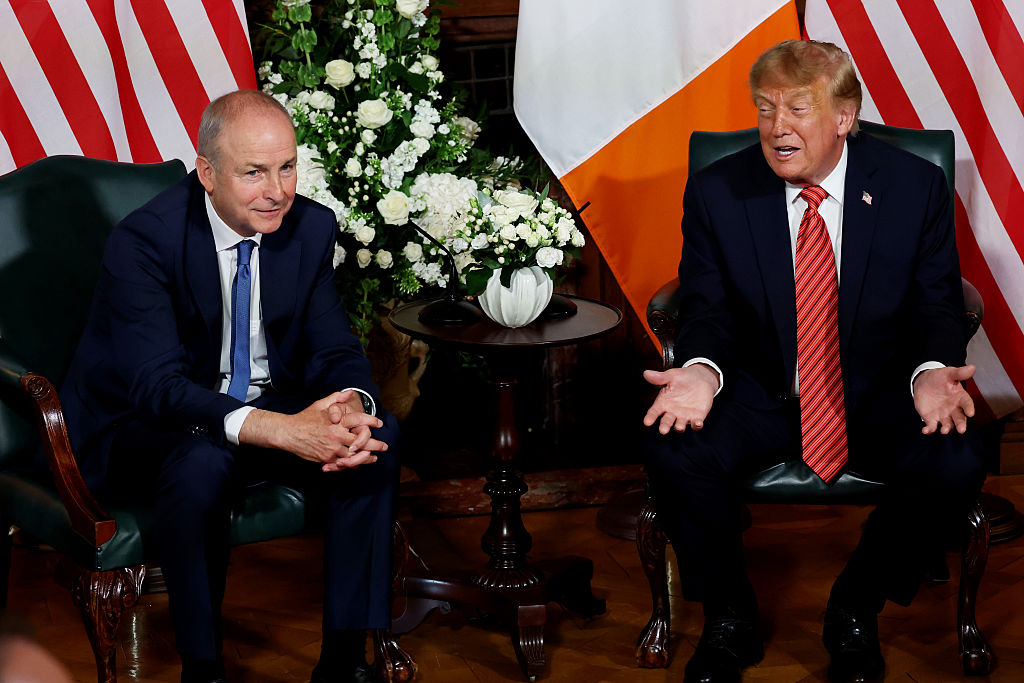 Trump says he backs a united Ireland, stoking a divisive debate