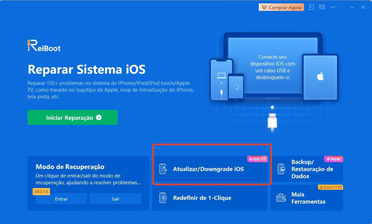 Como fazer downgrade do iOS 27 para iOS 26: guia completo