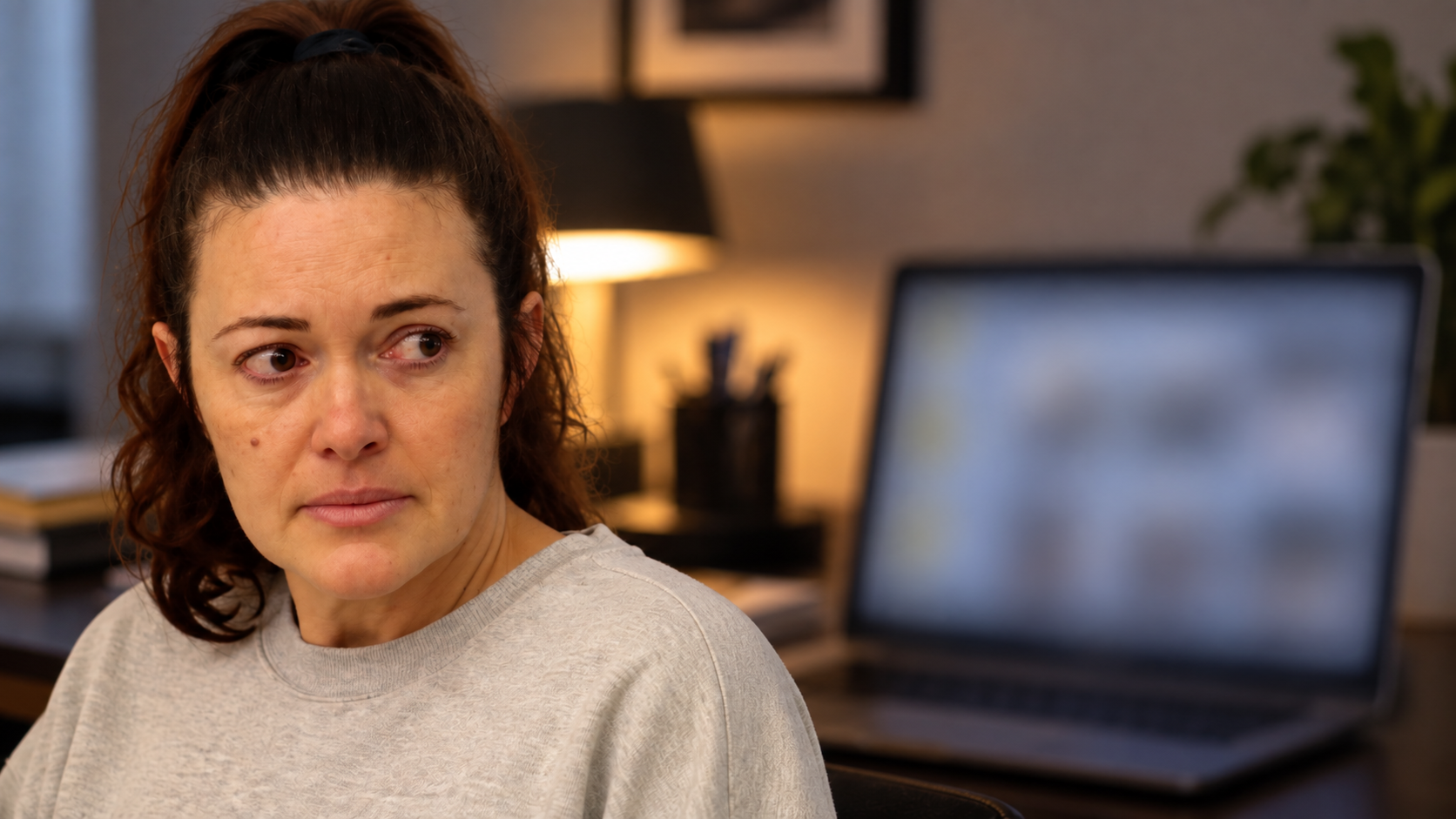 She found hundreds of photos of herself hidden on her stepdad's computer