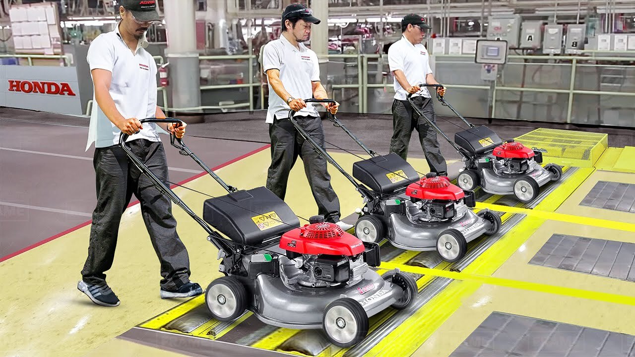 How Honda builds compact but powerful lawn mowers