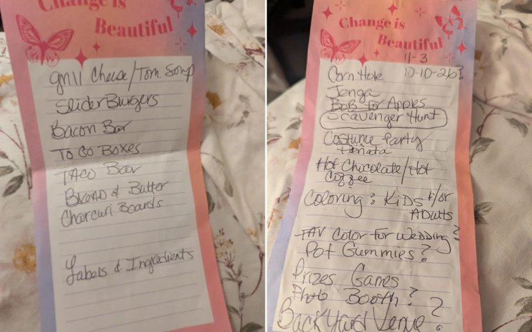 Bride-to-be starts planning wedding, then mother-in-law hands her a note