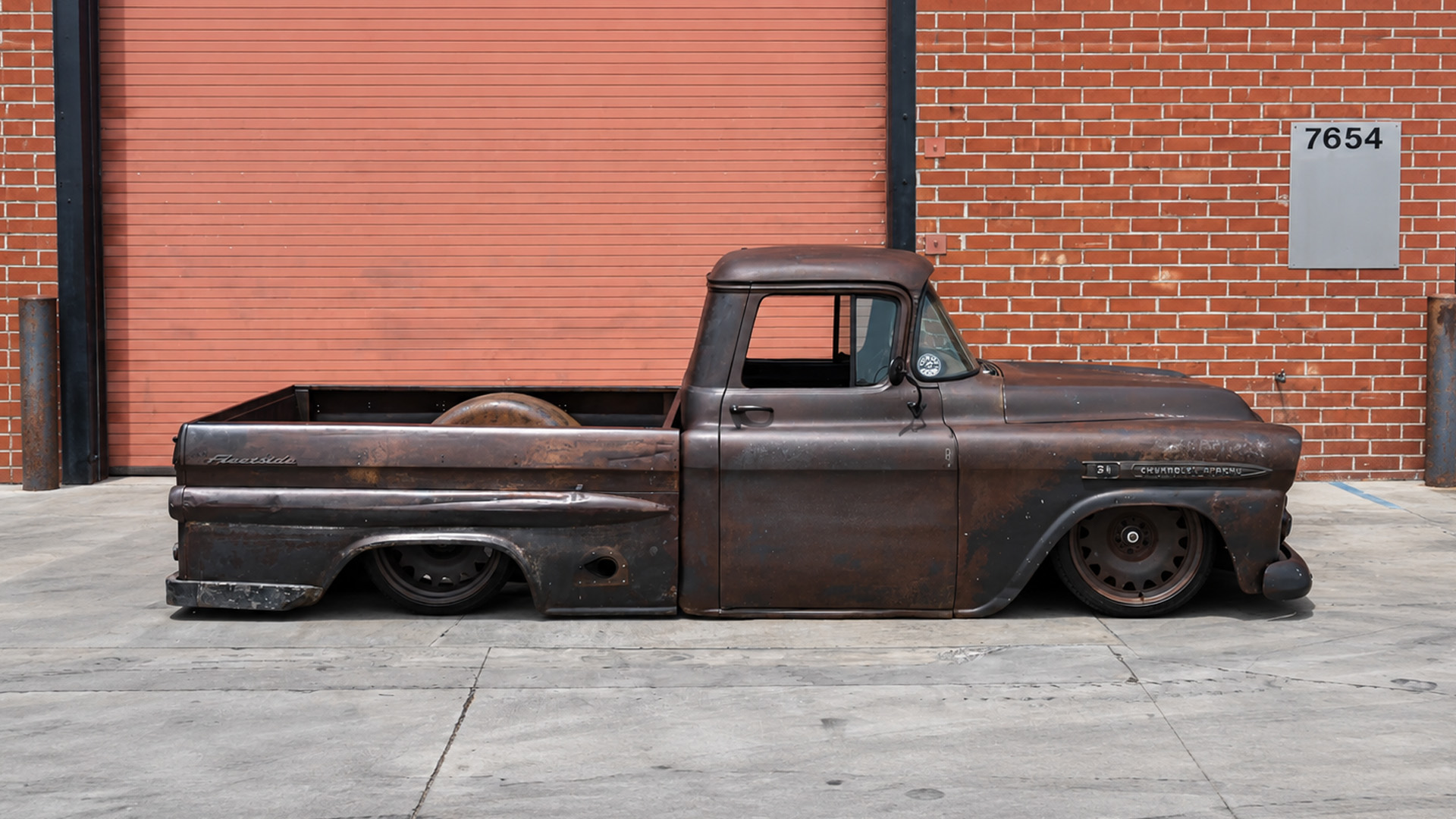 From fire damage to slammed style in a '59 Chevy Apache