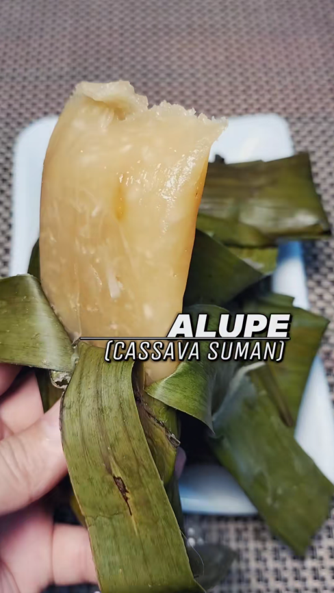 Alupe cassava suman with a traditional touch