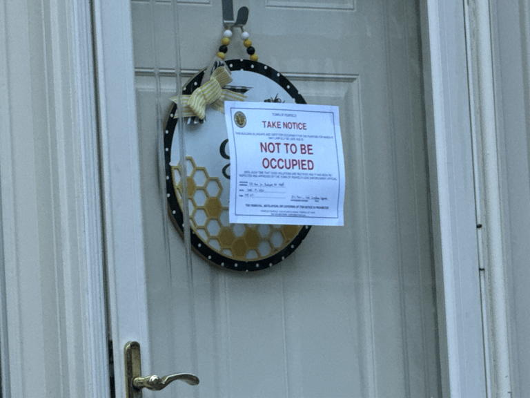 Penfield condominiums evacuated after sinkholes, water main break