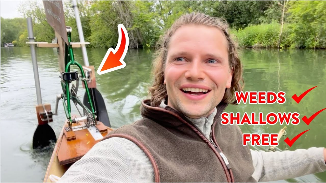 River Thames source to sea in a DIY plywood canoe