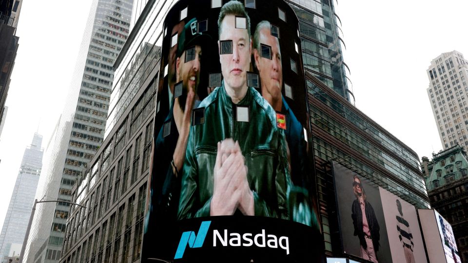 AI stocks slide after top industry CEOs call for slowdown of technology ...