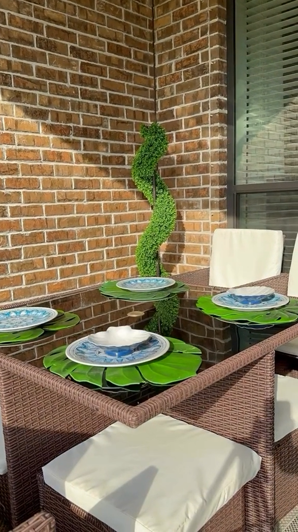 Transforming an outdoor patio into a comfortable space