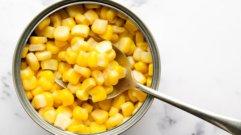 Canned corn becomes a flavor bomb with this fridge staple