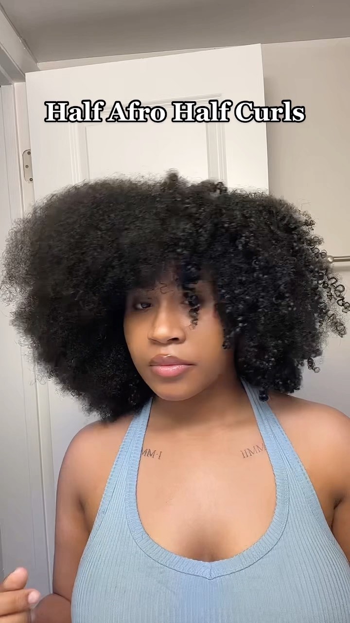 Embracing my natural afro texture