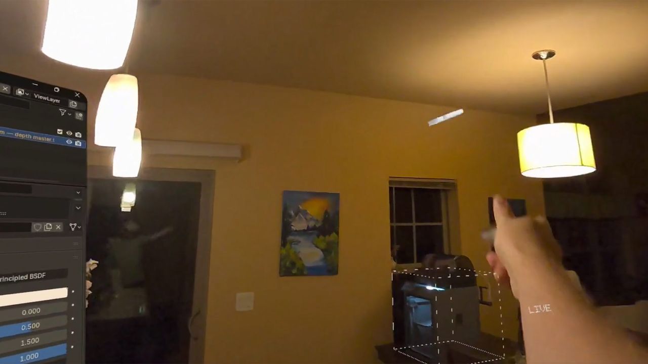 Meta Quest user vibe-codes 3D object throwing to 3D printer