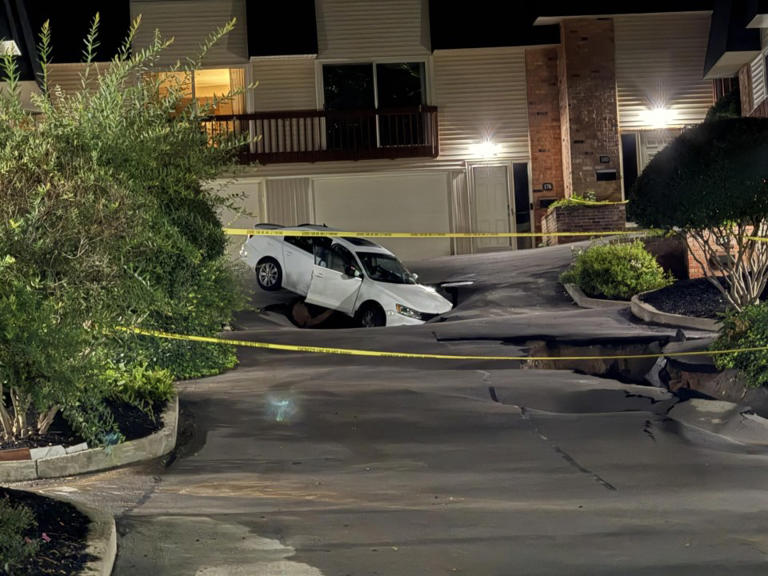 Penfield condominiums evacuated after sinkholes, water main break