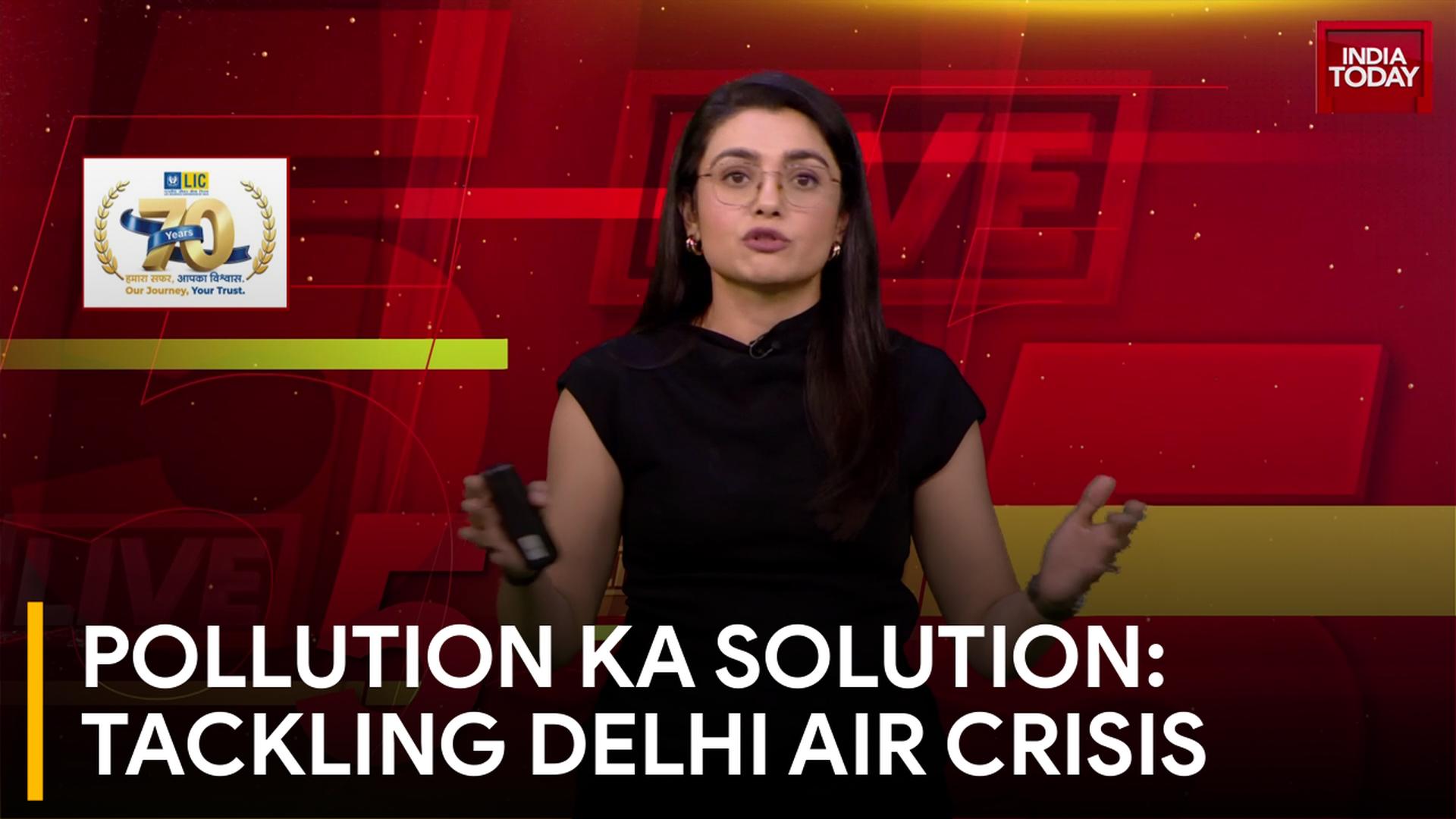 Pollution ka solution, Delhi air quality crisis, EV transition strategy