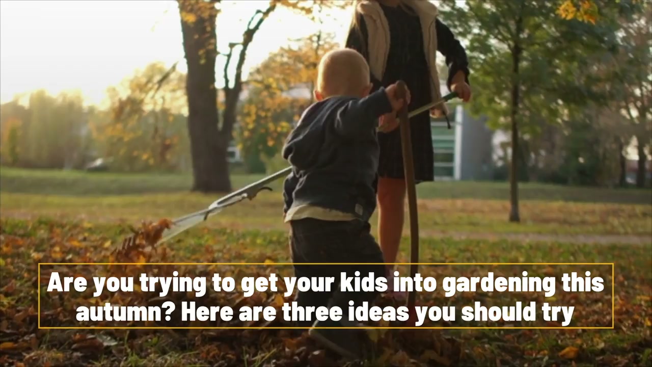 Fun autumn activities to get your kids into gardening