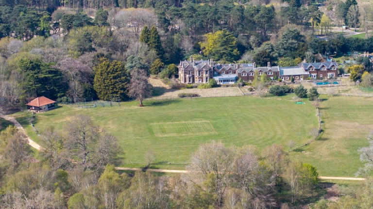 The Sandringham Cricket Ground on the Sandringham Estate in Norfolk