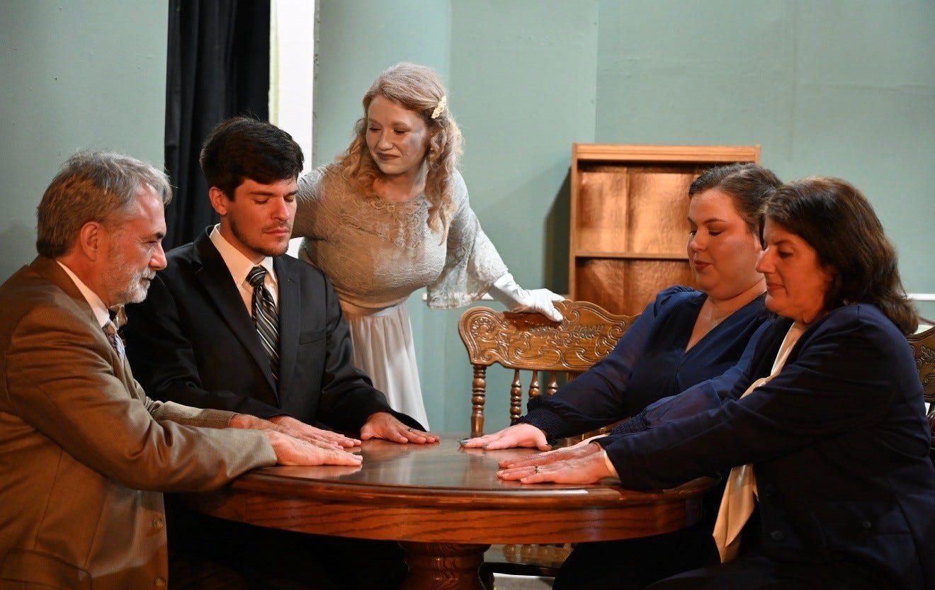 Red Barn Players close the season with comedy classic 'Blithe Spirit'