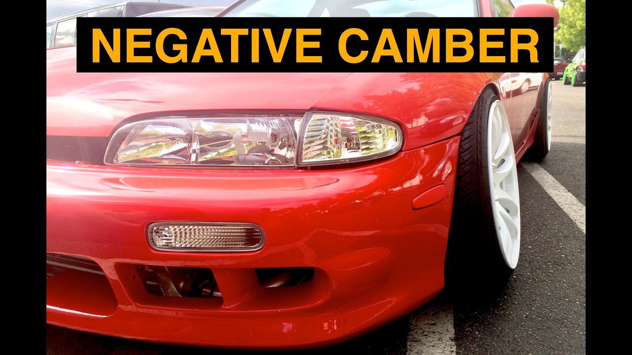 Too much negative camber - wheel alignment