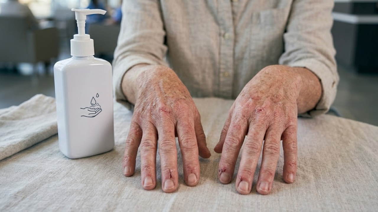 CDC issues caution on hand sanitizer overuse and skin irritation risks
