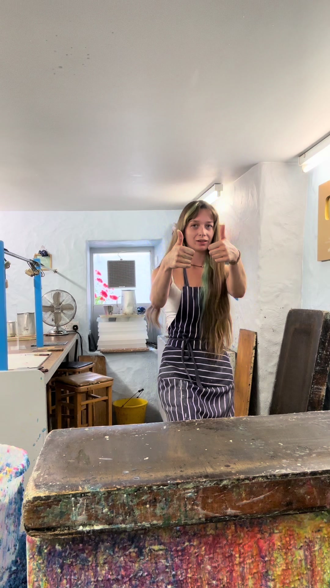 Behind the scenes of candle making