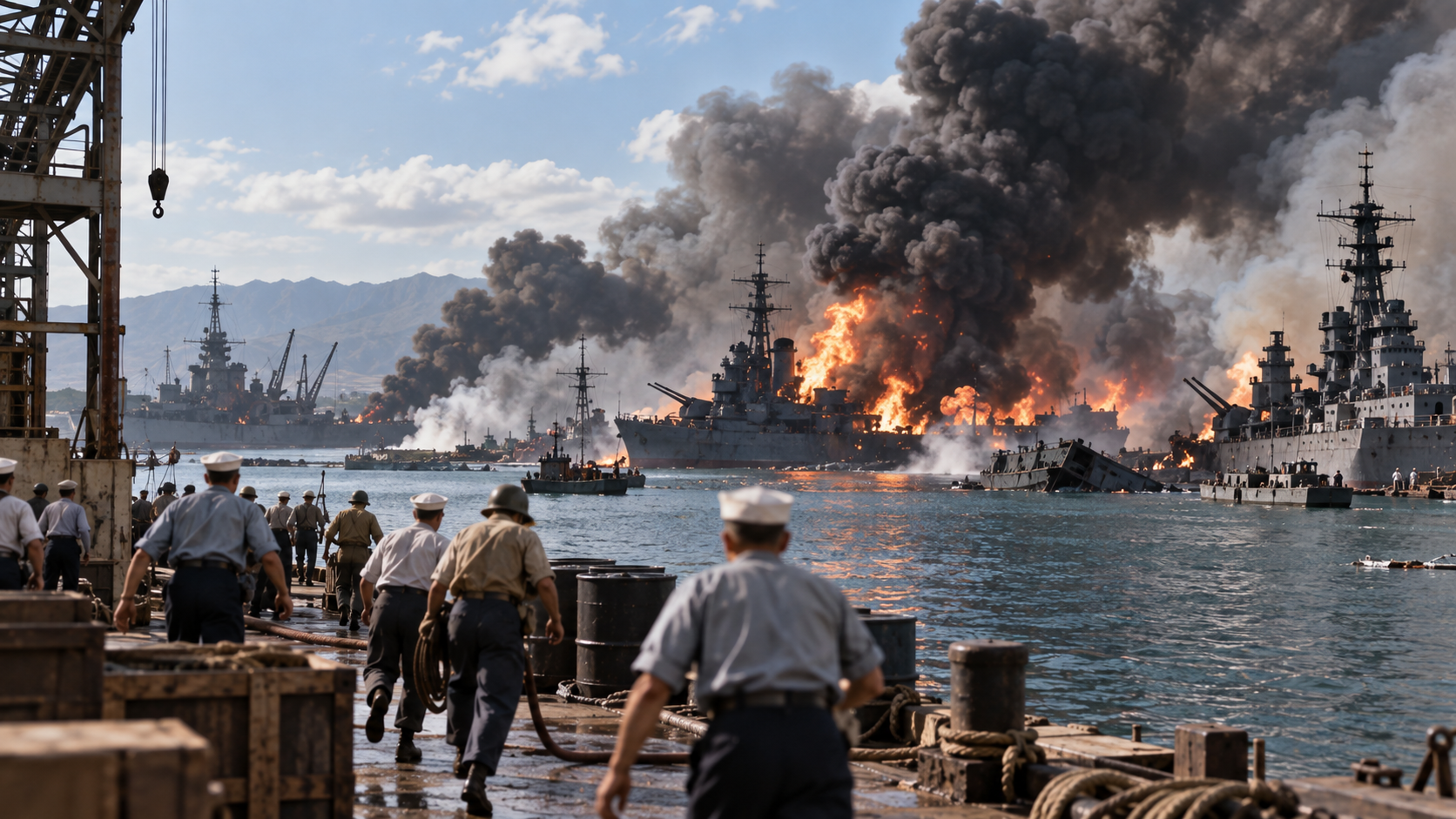 Pearl Harbor exploded again in 1944 and the disaster was kept secret ...