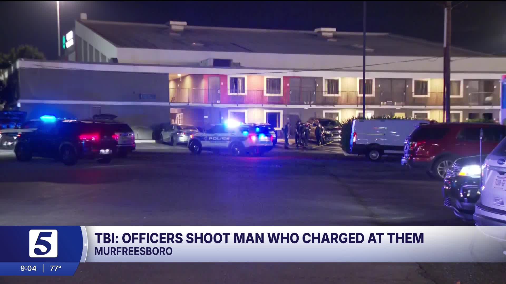 Man injured after officer-involved shooting at hotel in Murfreesboro