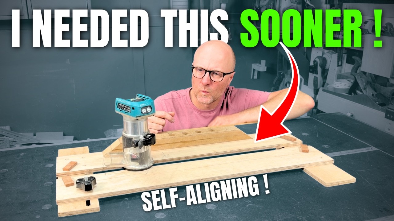 I built a universal router jig 🧰