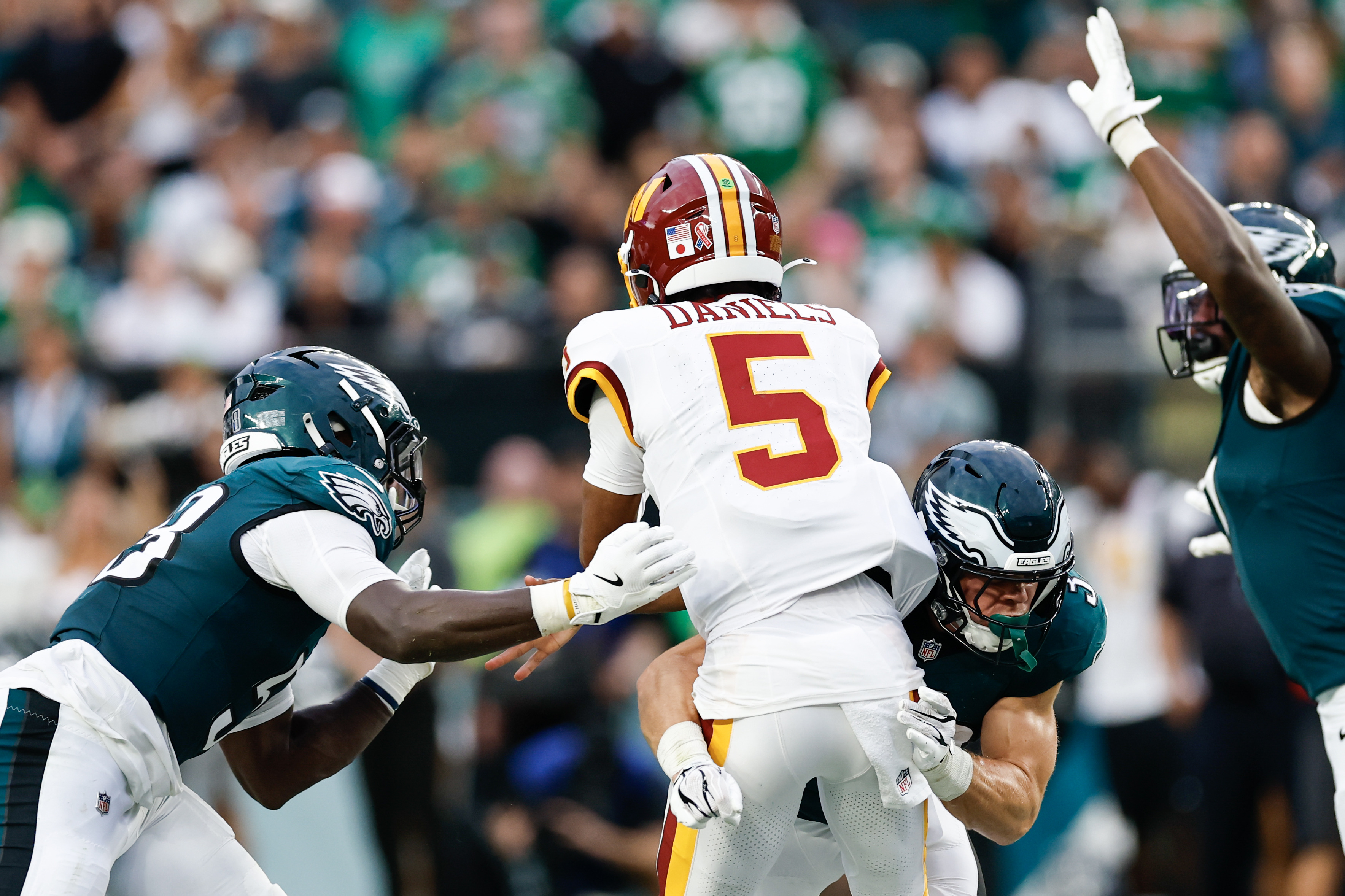 Cooper DeJean's first game in his new role with the Eagles 'wasn't good enough'