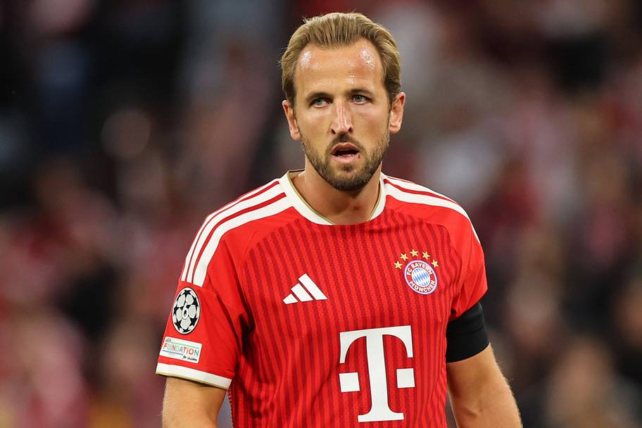 Harry Kane is a long-time target for Barcelona. | Alex Grimm/Getty Images