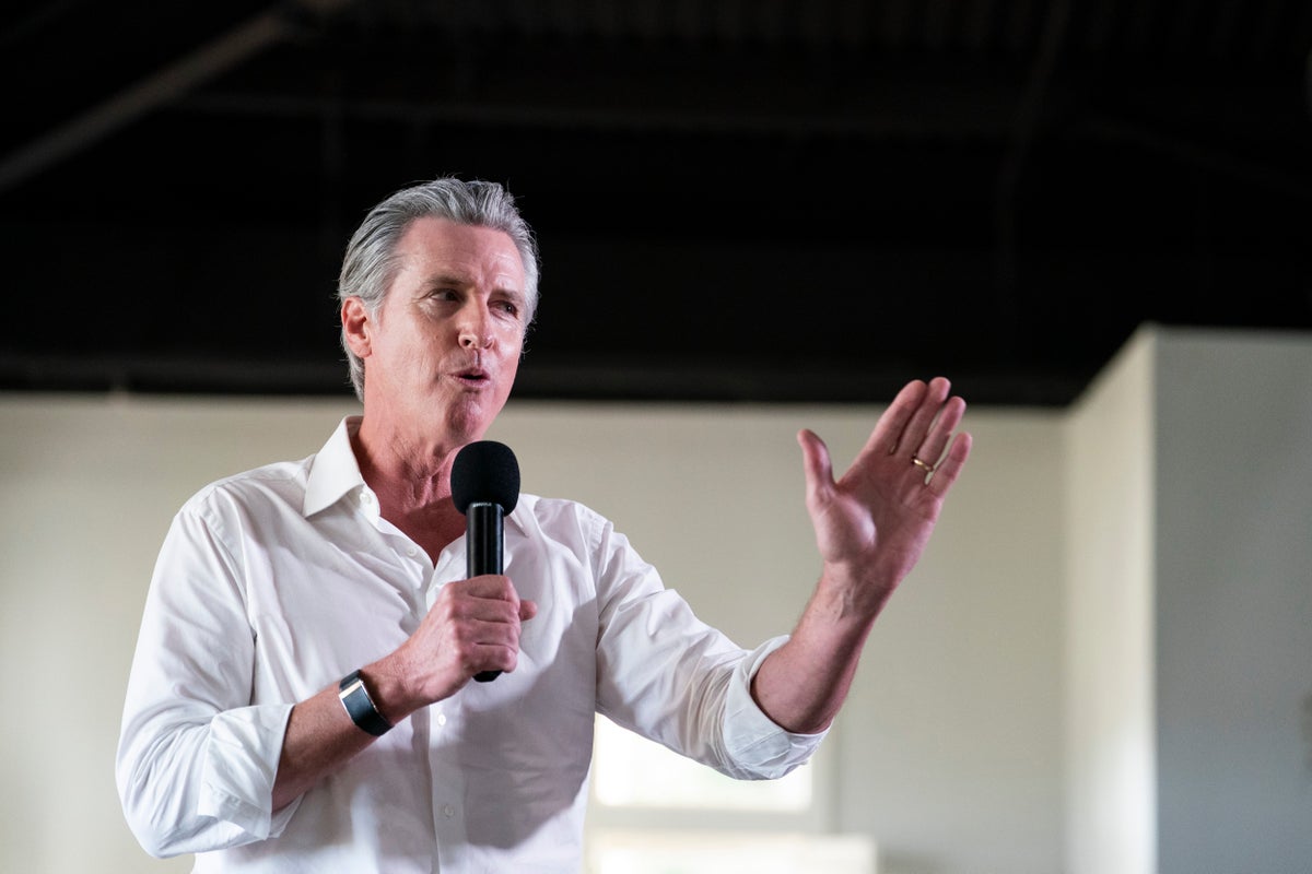 Newsom says he won't run for president if a certain Democrat does