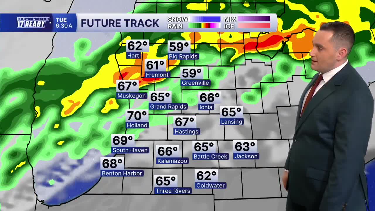 Monday night forecast: Active weather ahead