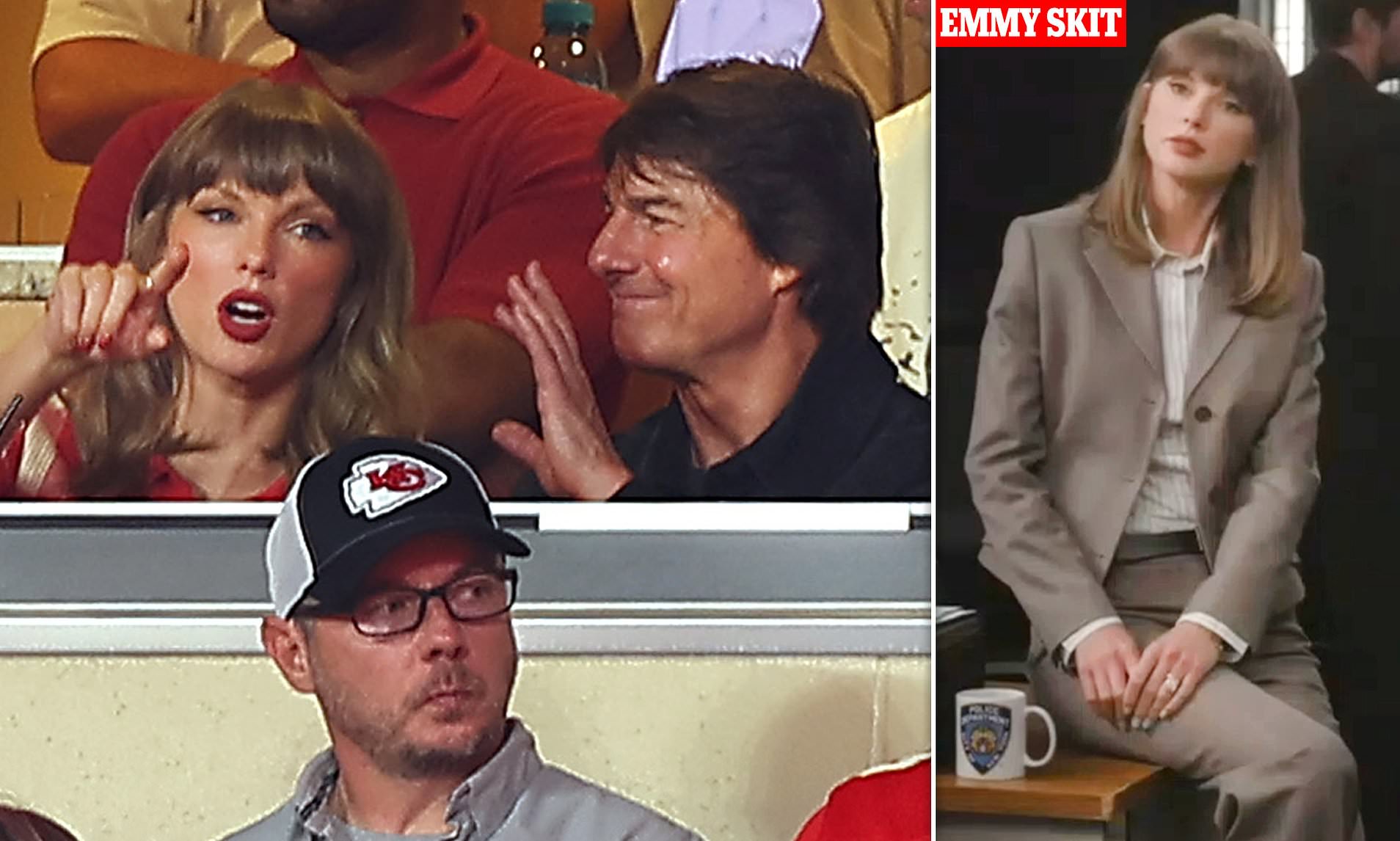 Taylor makes surprise appearance in special Emmys skit as she cheers on ...