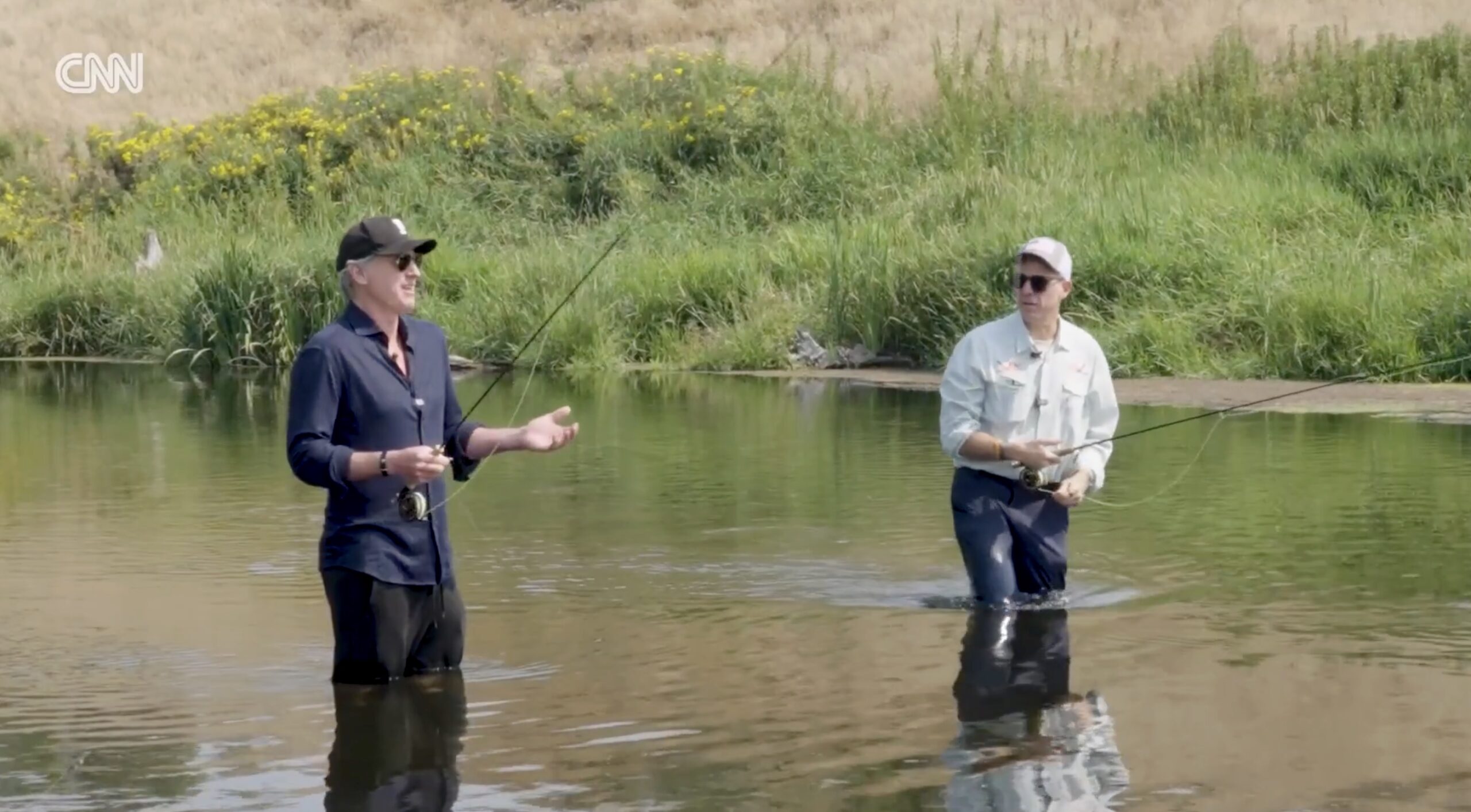 Gavin Newsom — while fishing with Jake Tapper — says he’s out on 2028 ...