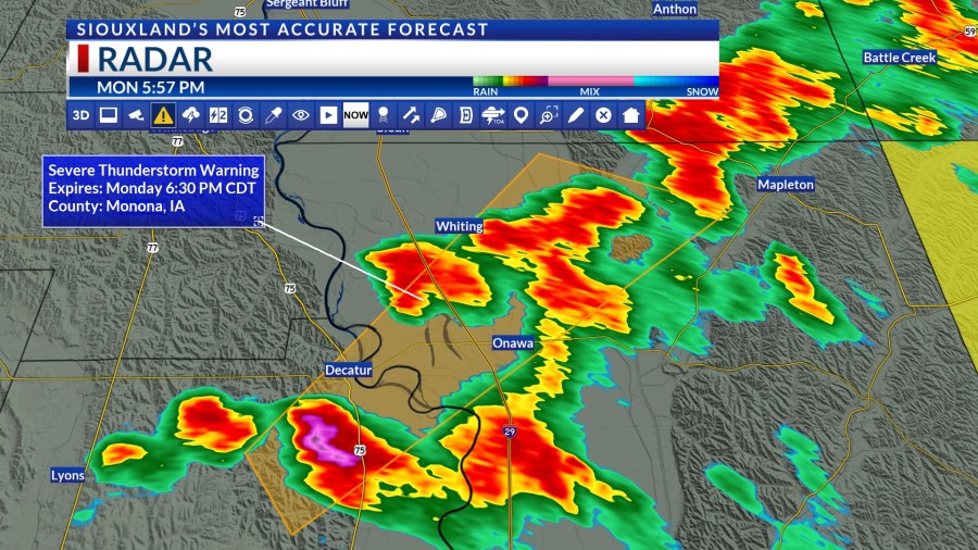 Severe thunderstorms Monday – 9/14/26