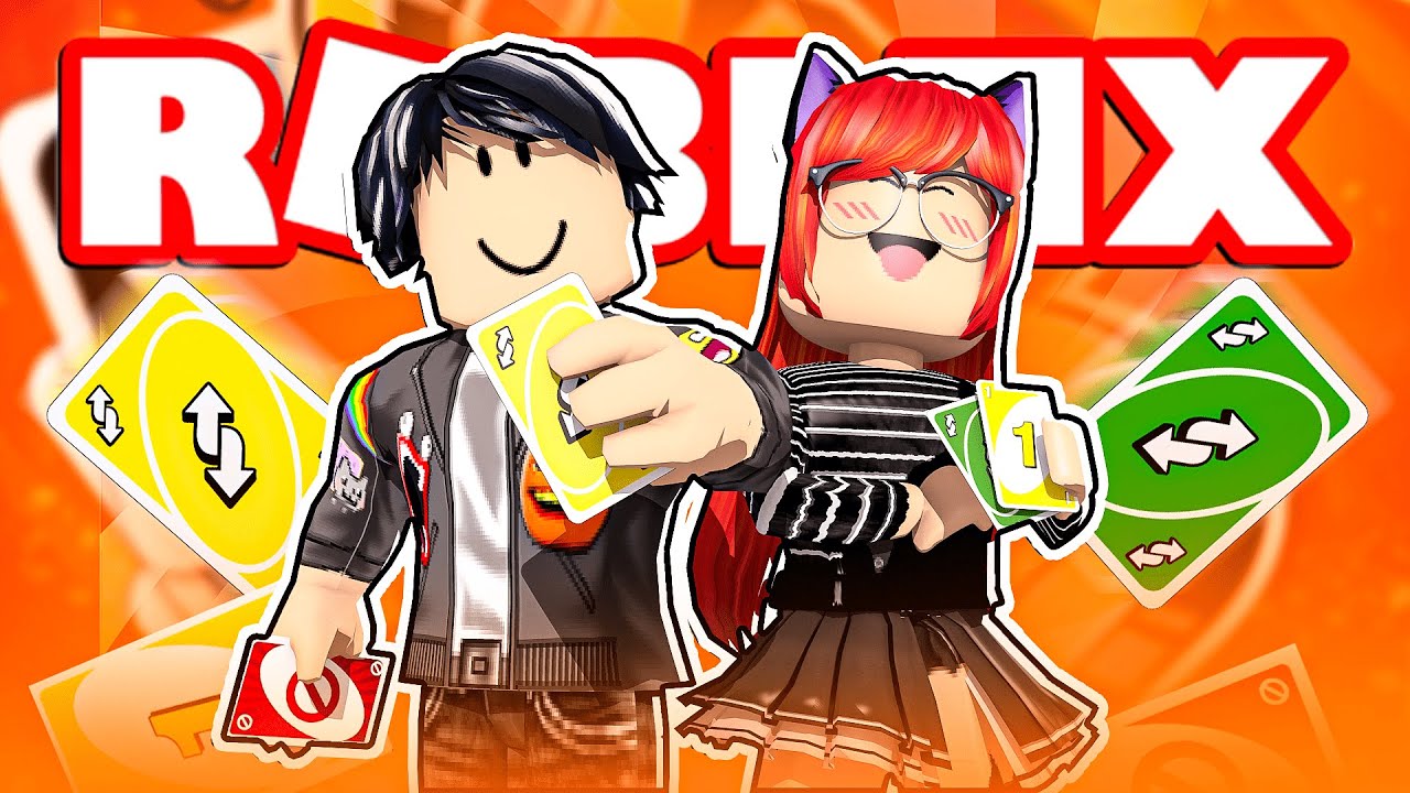 Troleo a Luly jugando al Uno en Roblox Uno