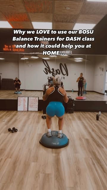 BOSU ball workout challenge for strength and balance