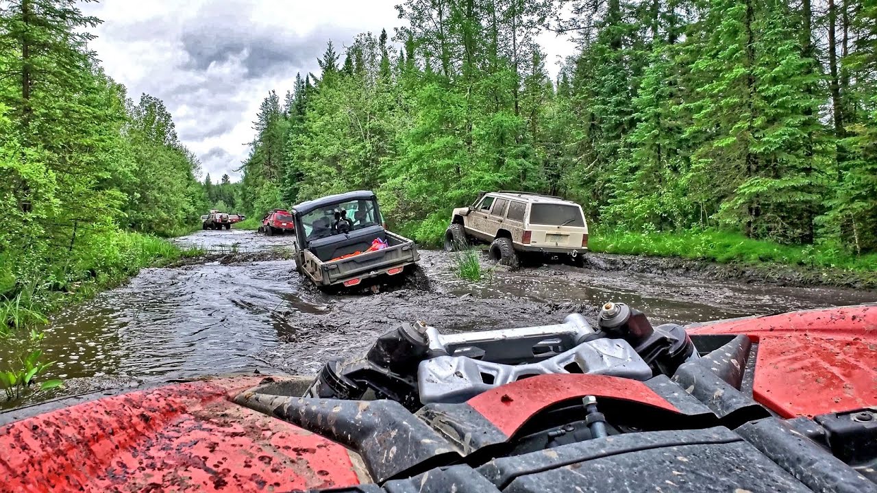 Taking Deep6ixx and Ghost out for a Jeep ripping adventure