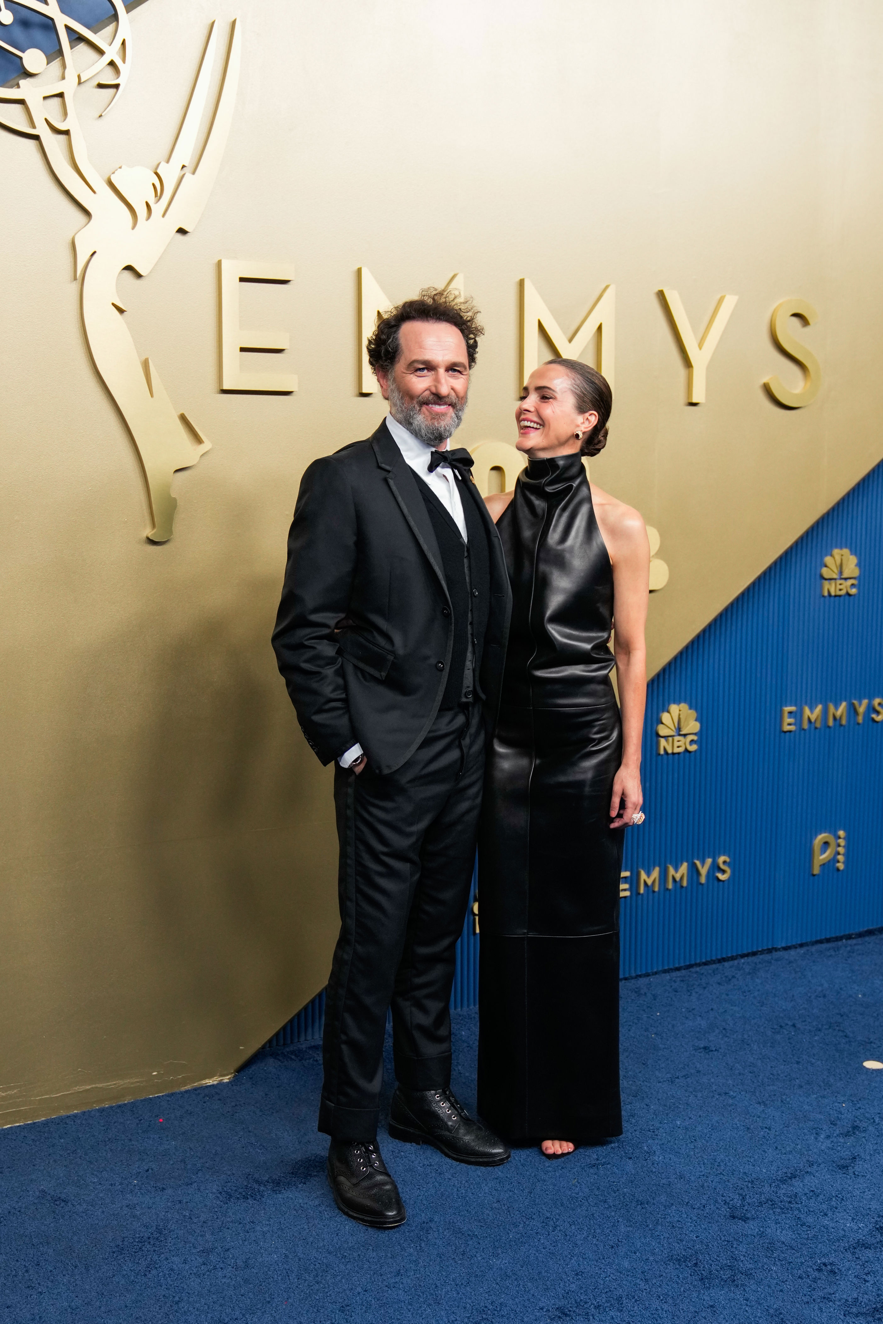 Matthew Rhys and Keri Russell at the Emmys (Mark J Terrill/AP) (AP)