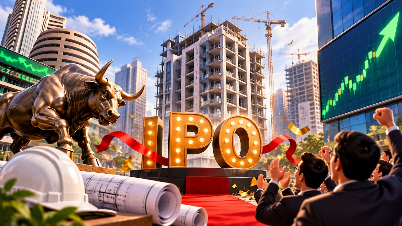 Pranav Constructions IPO listing: Shares debut at 33% premium at Rs 165 ...