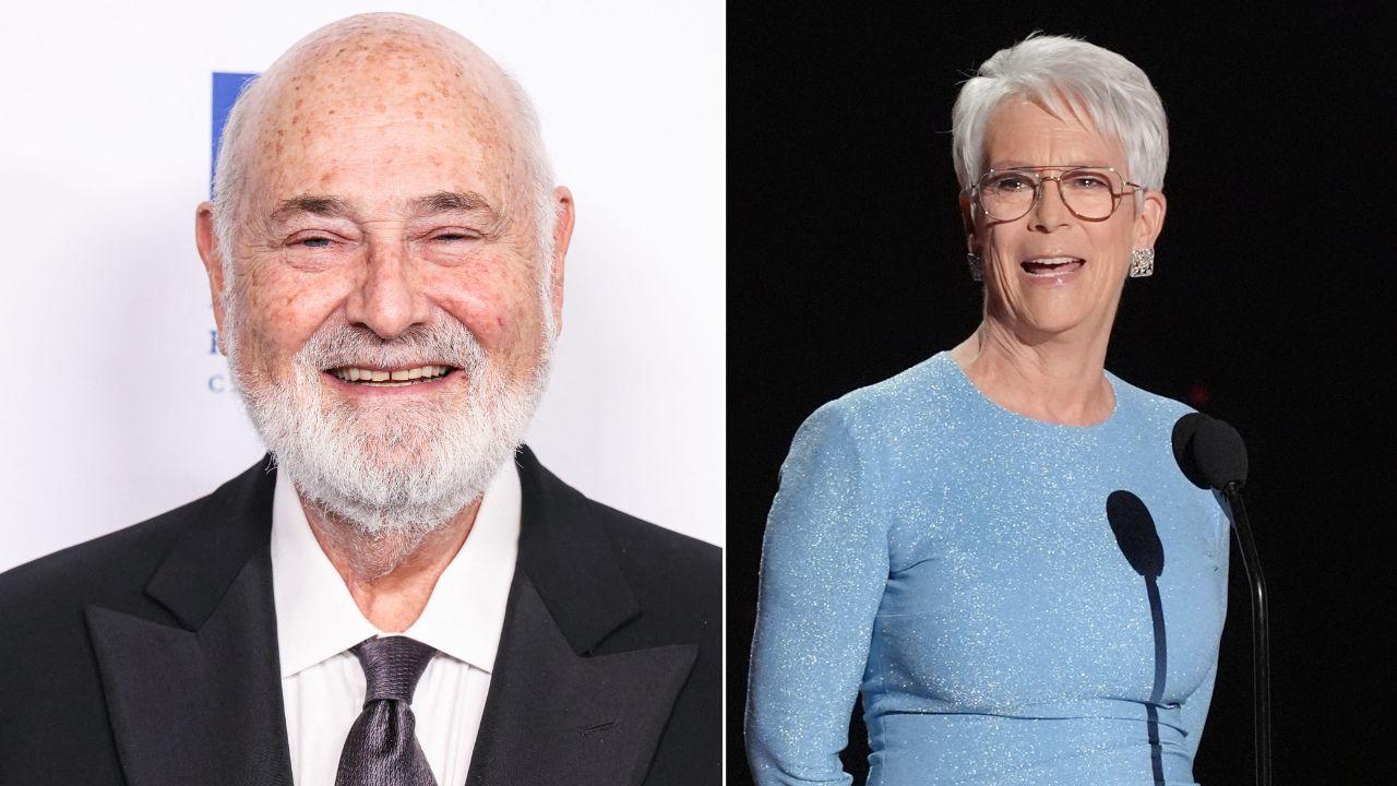 Jamie Lee Curtis breaks down in tears while remembering 'cherished legend' Rob Reiner at 2026 Emmy Awards after late director's murder