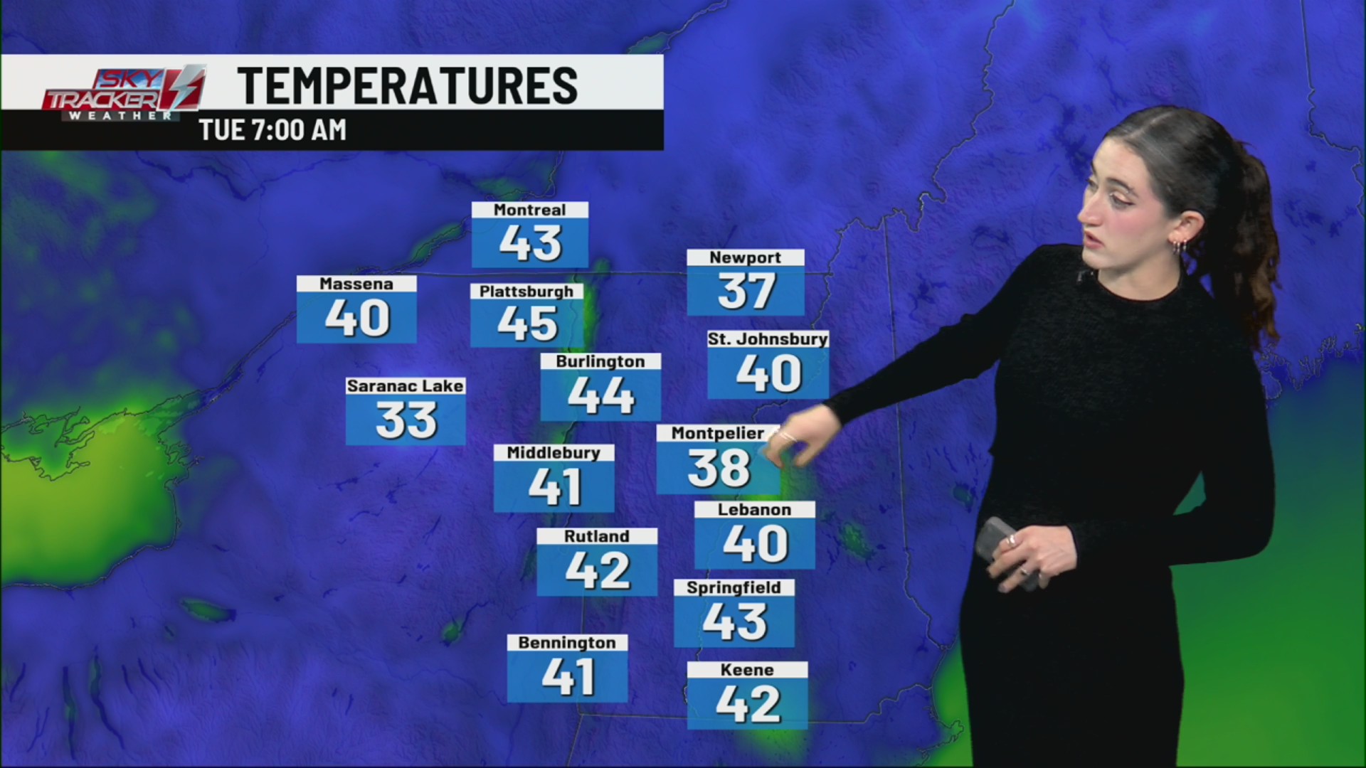 Chilly start to your Tuesday