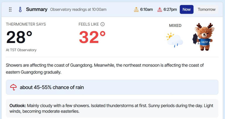 HKFP launches WeatherHongKong.com – the city’s best, clearest weather ...