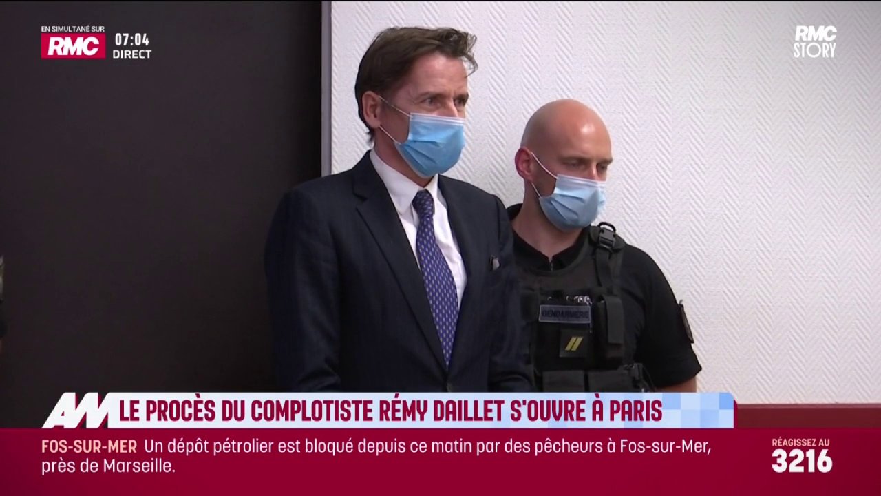 Le procès du complotiste Rémy Daillet s'ouvre à Paris