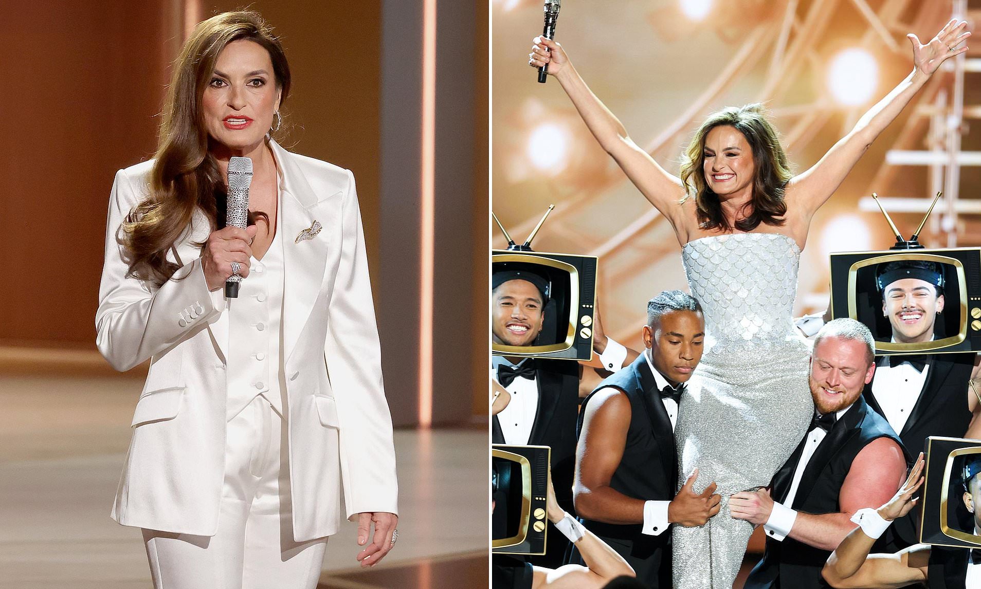 Mariska Hargitay roasted over 'cringe' Emmys hosting gig as critic ...