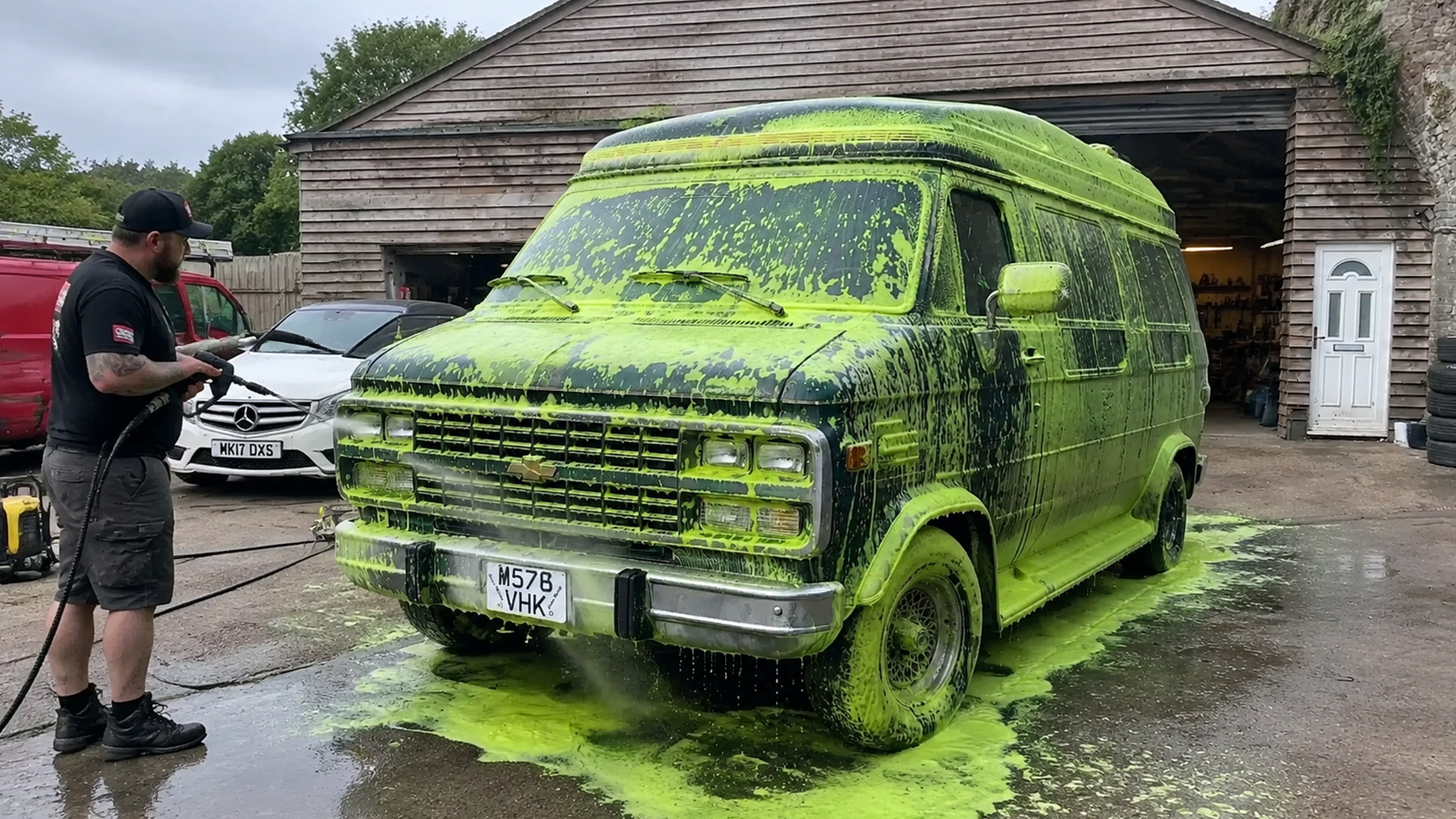 This forgotten Chevrolet van finally gets its shine back