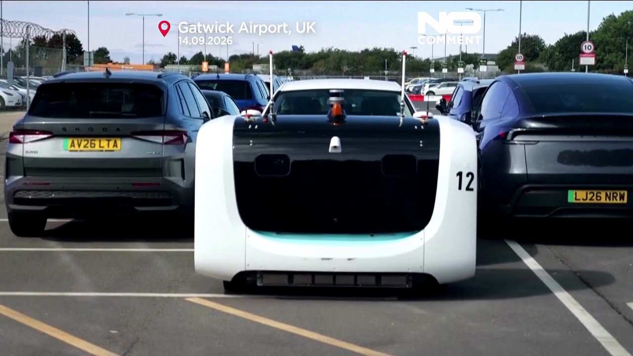 Robot valet parking at Gatwick Airport promises safer, easier long‑stay ...