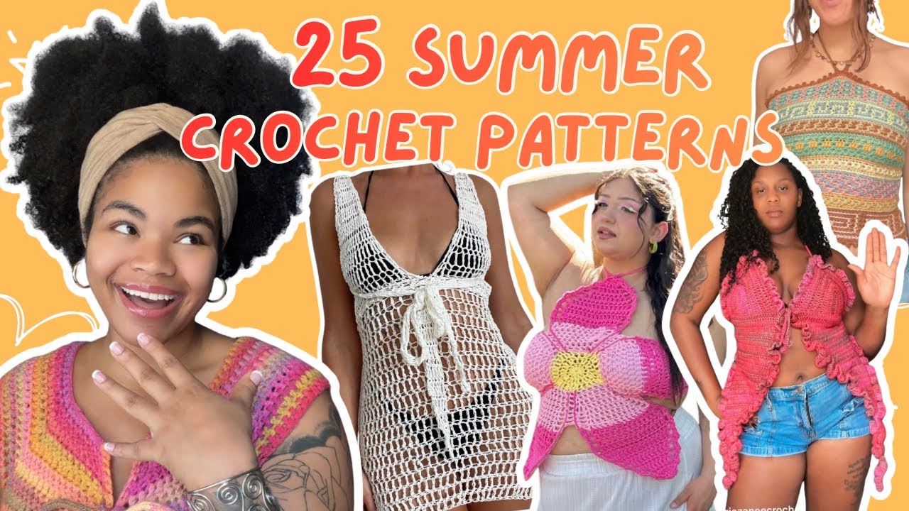Easy crochet ideas to make this summer