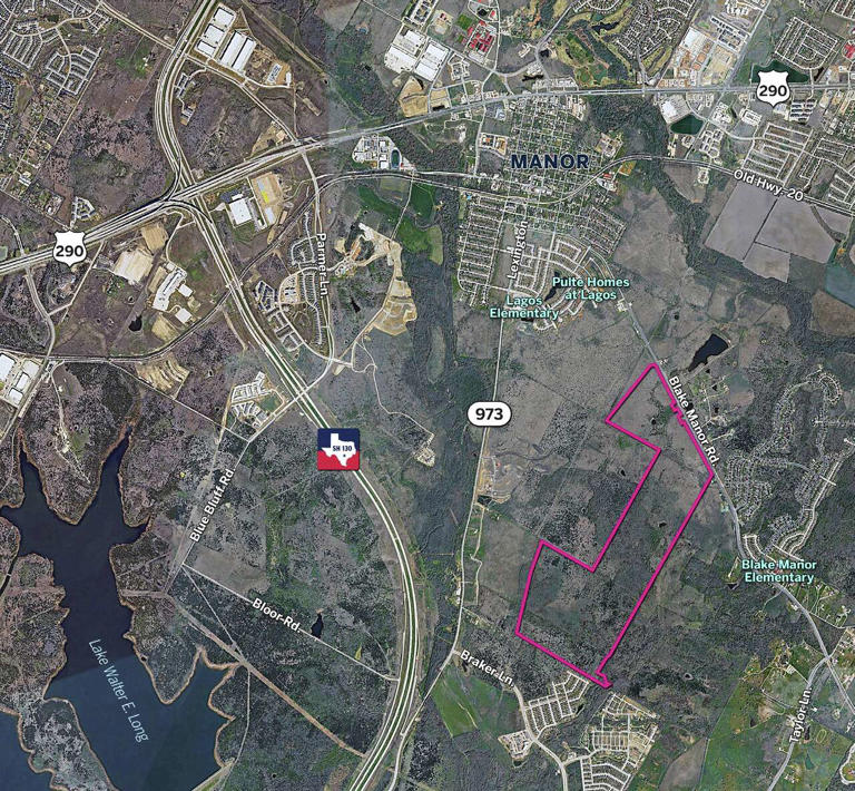 Houston developers buy 458 acres in Manor for $1B mixed-use project