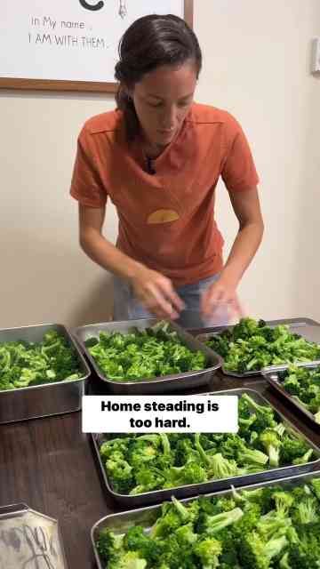 o many people completely write off the skill of growing their own food