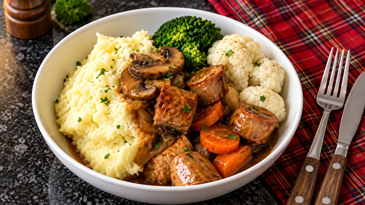 How to make slow cooker sausage casserole for a simple family tea