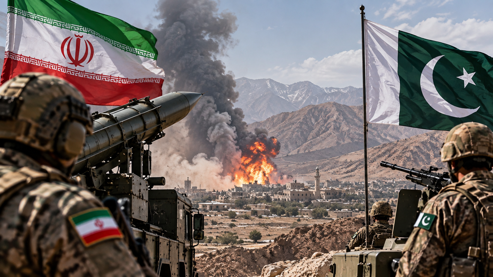 Iran attacked inside Pakistan and Islamabad retaliated 48 hours later ...
