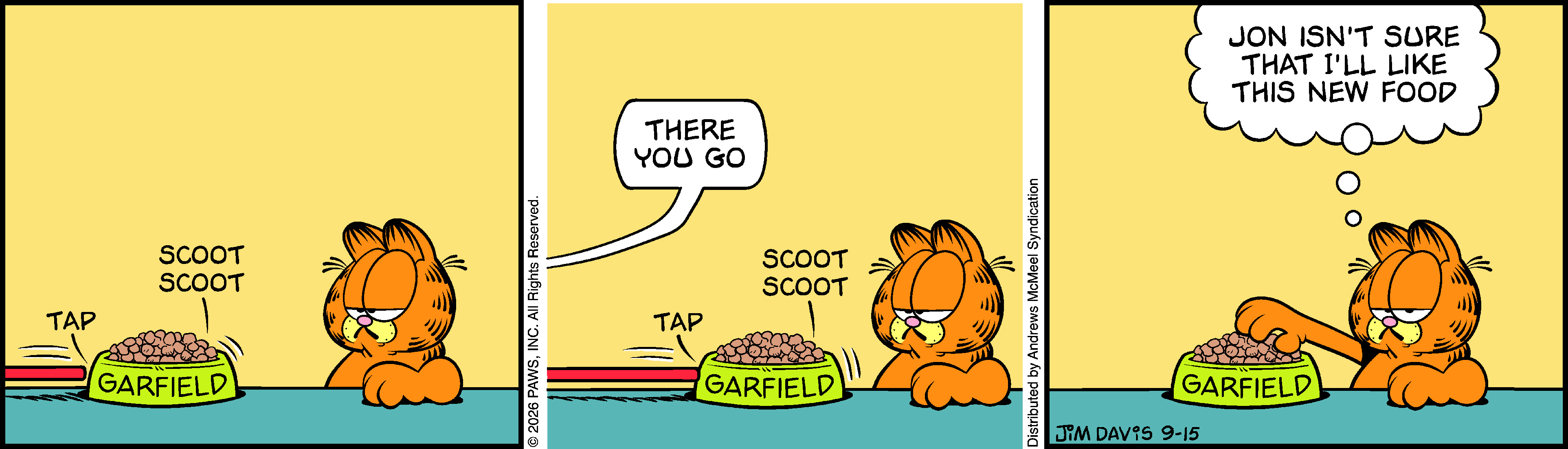 Garfield by Jim Davis